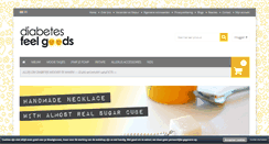 Desktop Screenshot of diabetesfeelgoods.com