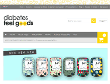 Tablet Screenshot of diabetesfeelgoods.com